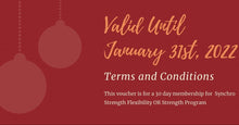 Load image into Gallery viewer, Gift voucher - one program
